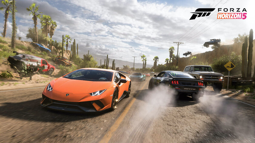 Forza Horizon 5 на Steam Deck выдаёт ту же графику, что и на Xbox One