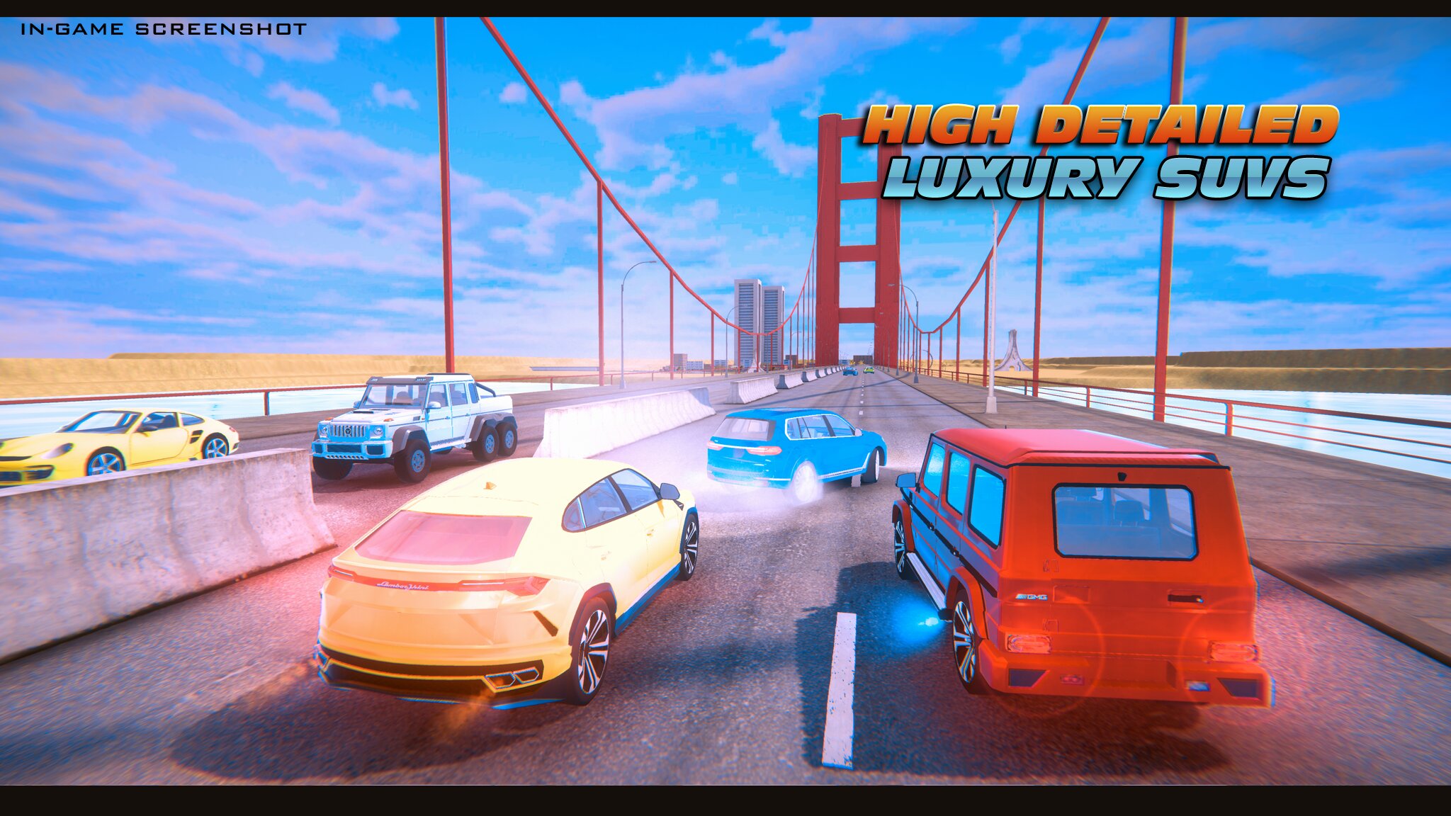 Скачать Open City SUV Car Stunts 1.111 для Android