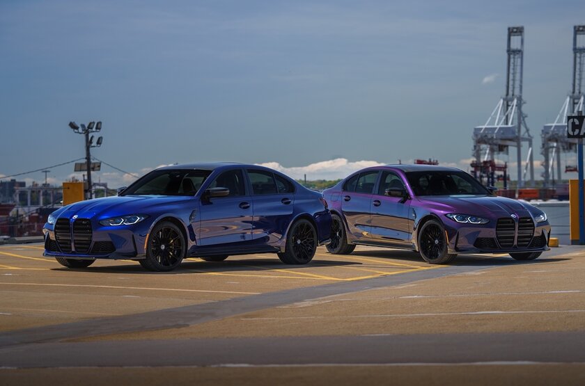 BMW представила юбилейные M3 и M4: с праздничным салоном, стильными цветами и лимитированной серией