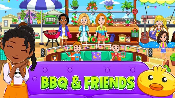 My City: пижамная вечеринка 4.0.5. Скриншот 6