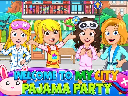 My City: пижамная вечеринка 4.0.2. Скриншот 7