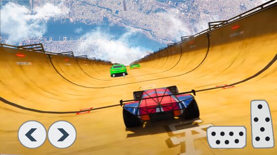 Superhero Car Stunts Racing 1.0.46. Скриншот 1
