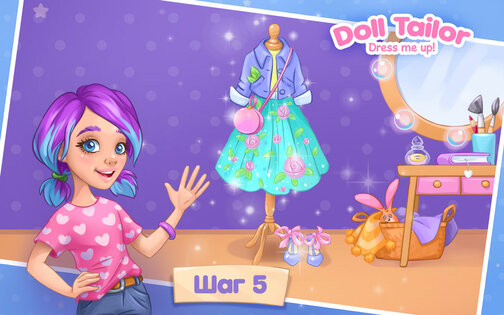 Игры для девочек Одежда, Куклы 25.2.5. Скриншот 5