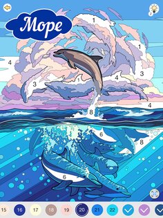 Happy Canvas игра-раскраска 3.1.1. Скриншот 17