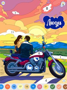Happy Canvas игра-раскраска 3.1.1. Скриншот 18