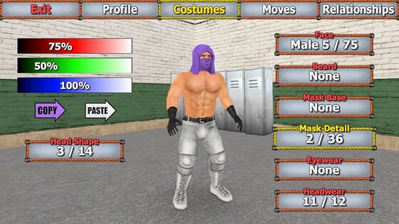 Wrestling Empire 1.7.5. Скриншот 14