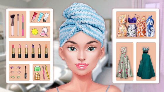 Vlinder Fashion Queen Dress Up 2.6.25. Скриншот 2