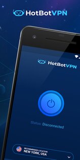 HotBot VPN 8.0.5. Скриншот 1