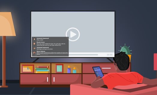 Tevegram – Telegram для Android TV 2.10.2. Скриншот 1