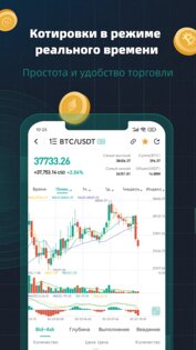 CoinEx – мировая платформа 3.45.0. Скриншот 6