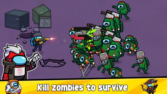 Impostors vs Zombies: Survival 1.3.0. Скриншот 3