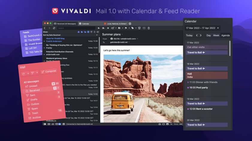 В Vivaldi придумали удобную утилиту для почтовых аккаунтов. Когда в других браузерах?