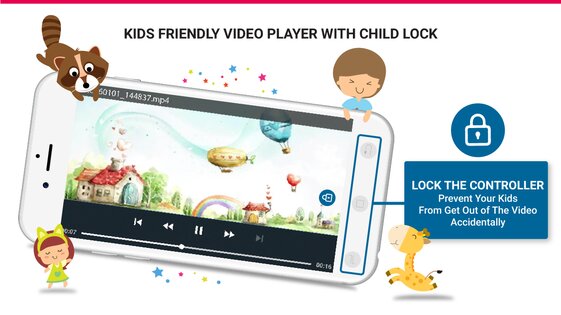 Kids Video Player 1.9.14. Скриншот 1