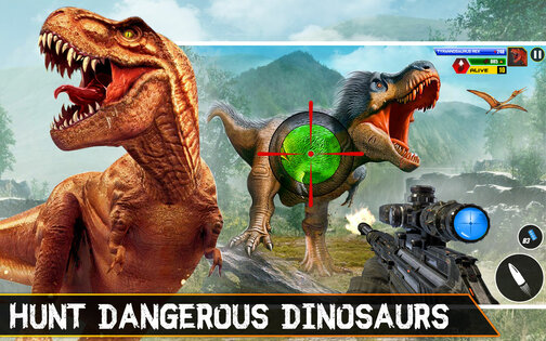 Dino Hunting Games - Wild Animal Hunter 3D 1.1.39. Скриншот 2
