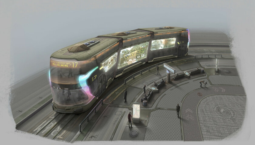 Роскосмос получит «галактический» трамвай для космодрома. 2 этажа и 100 км/ч