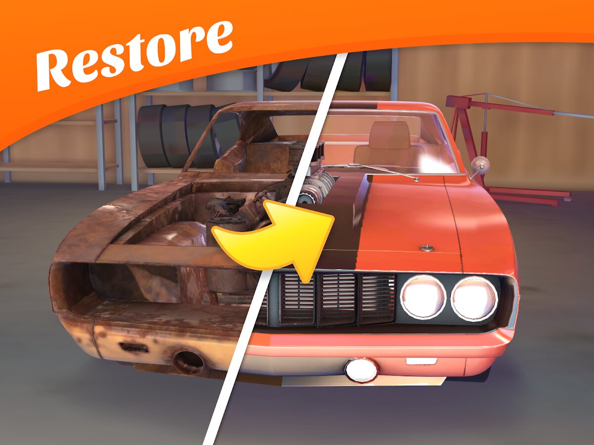 Скачать Car Restore Car Mechanic 1.41 для Android