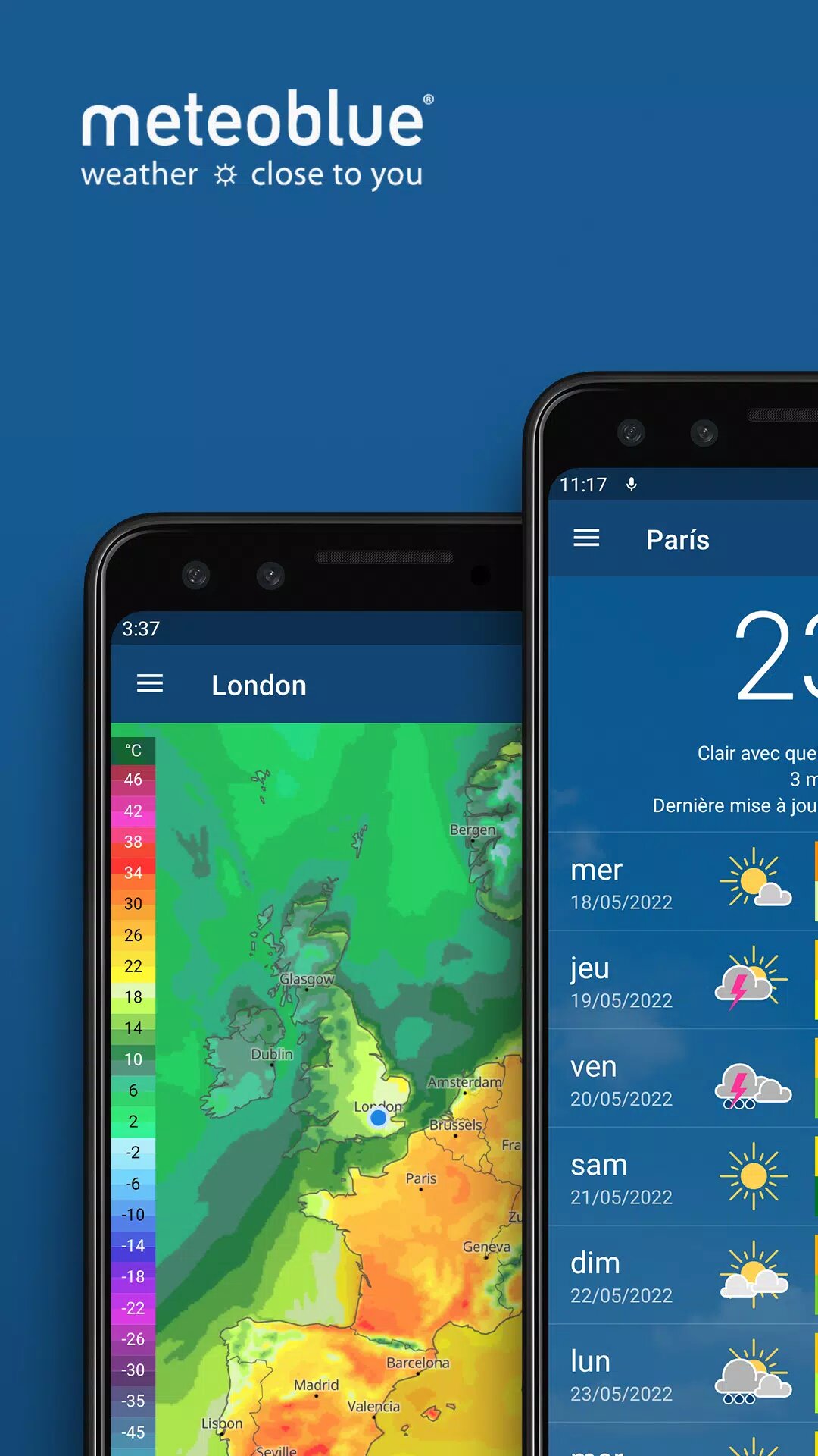 Скачать meteoblue – погода на карте 2.5.3 для Android