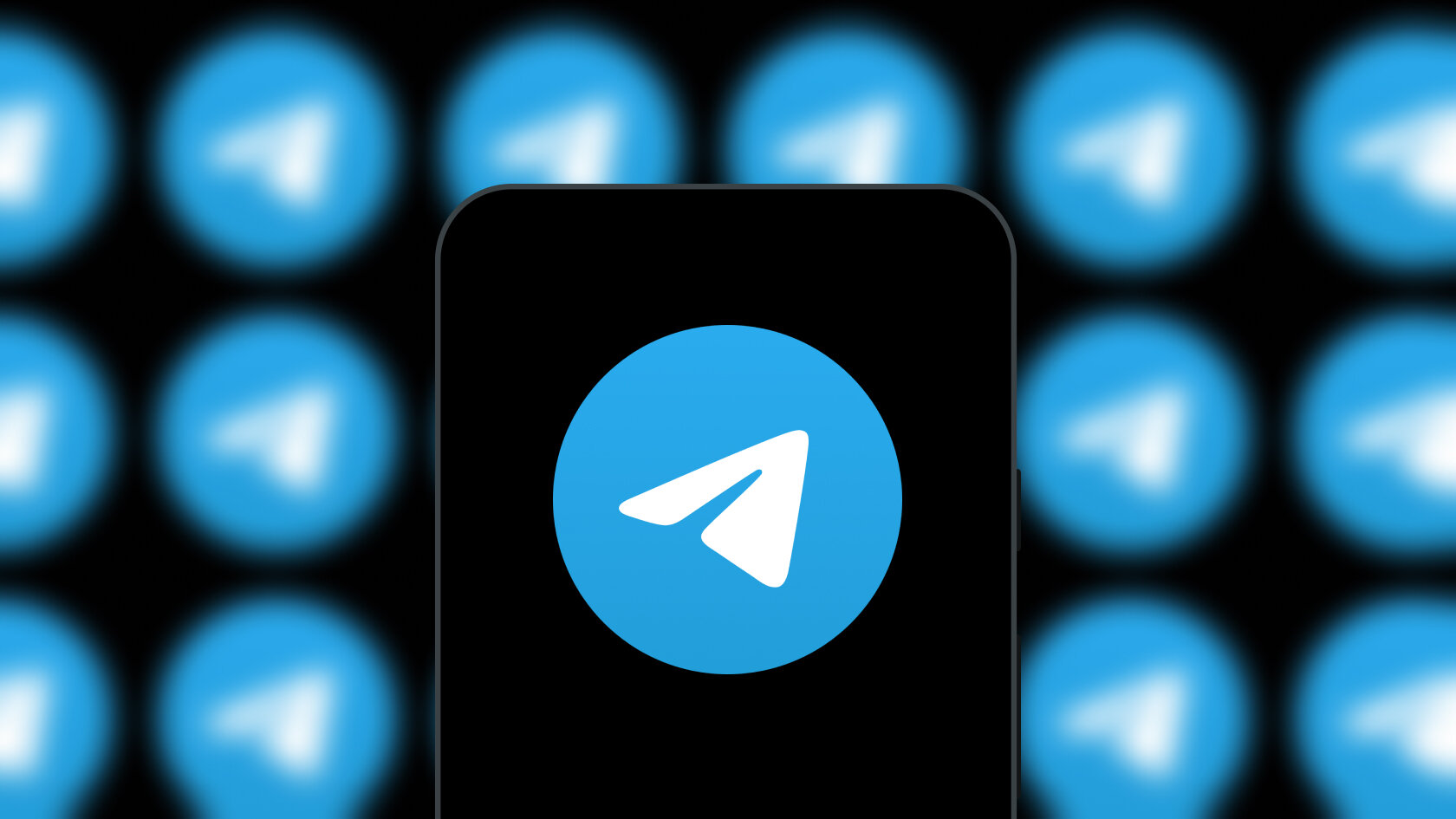 В Telegram для iPhone встроили водяной знак. Его видно только на скриншотах