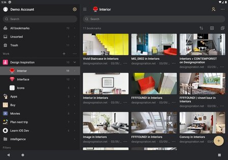 Raindrop.io – менеджер закладок 4.7.6. Скриншот 6