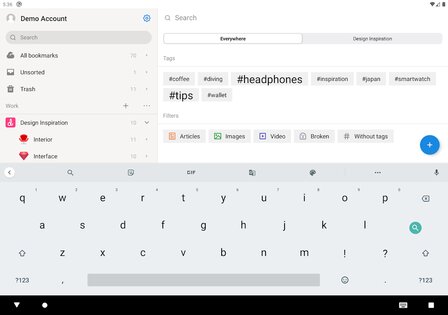Raindrop.io – менеджер закладок 4.7.6. Скриншот 7