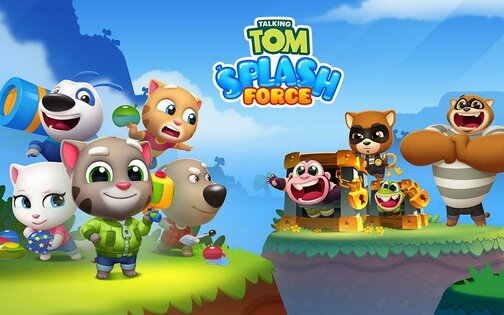 Talking Tom Splash Force 1.0.3. Скриншот 12