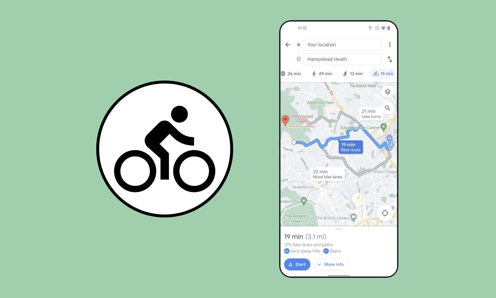 Google Карты скопировали функции для велосипедистов из 2ГИС. Удобнее строить маршрут