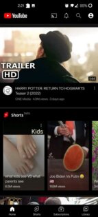 YouTube ReVanced 20.12.46. Скриншот 1