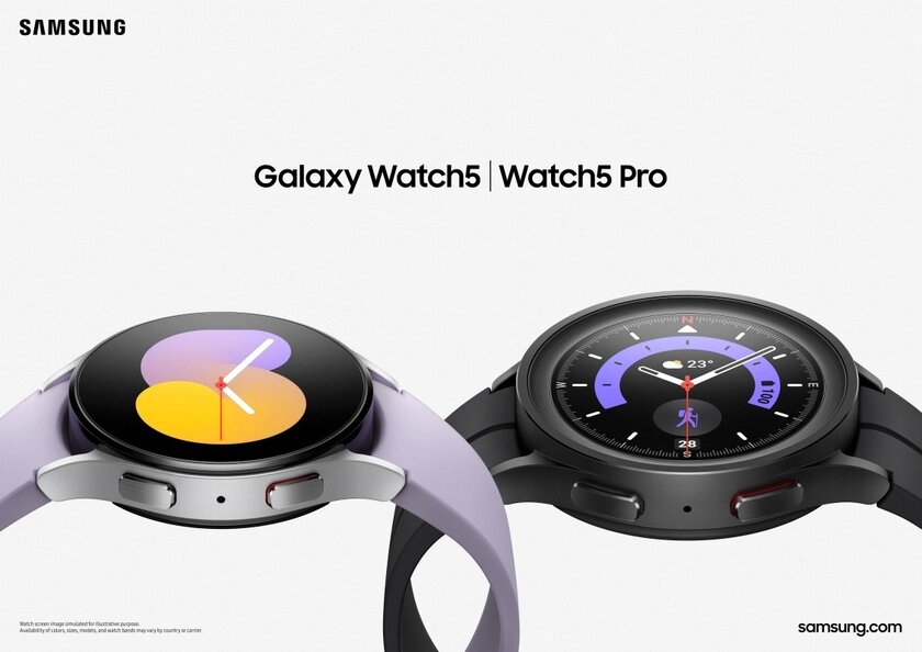 Exynos W920, ЭКГ, Sp02, LTE и корпус из титана: Samsung представила Galaxy Watch 5 и версию Pro