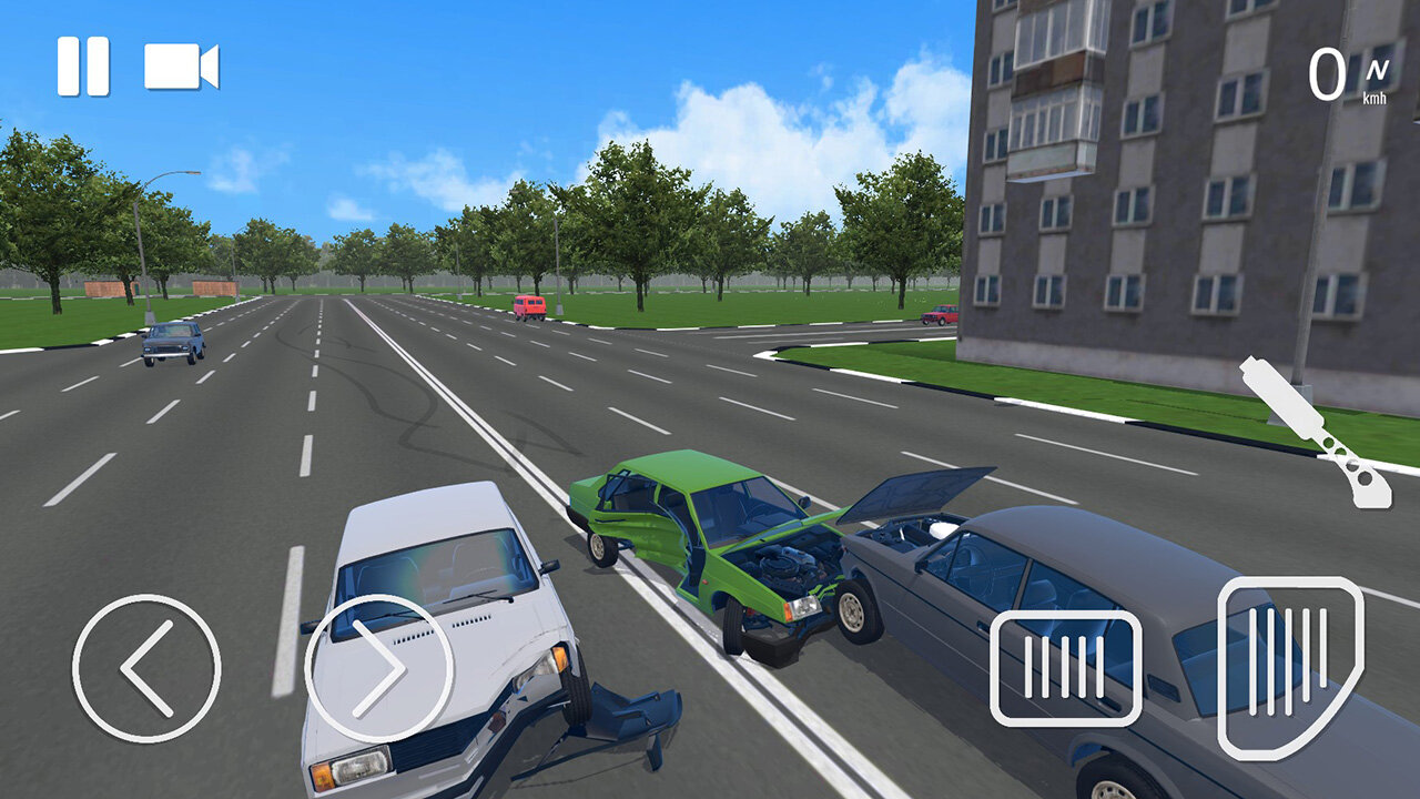 Скачать Russian Car Crash Simulator 1.9.1 Для Android