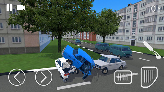 Russian Car Crash Simulator 1.9.4. Скриншот 2