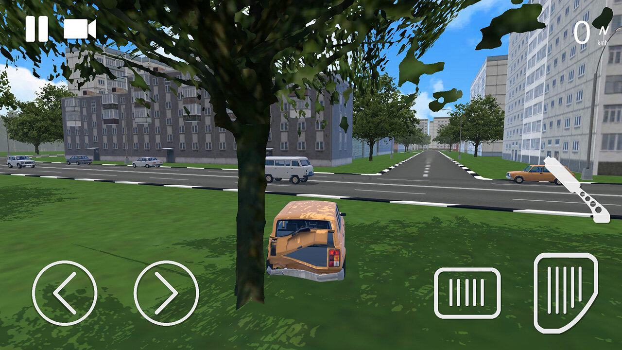 Скачать Russian Car Crash Simulator 1.9.1 Для Android