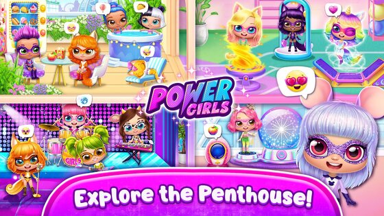 Power Girls - Fantastic Heroes 1.6.83. Скриншот 8