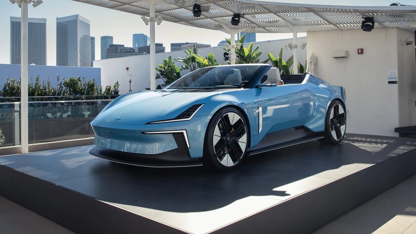 Концепт Polestar O2 отправят в серию: кабриолет Polestar 6 запустят в продажу в 2026 году