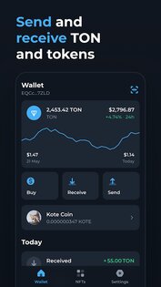 Tonkeeper 5.1.3. Скриншот 2