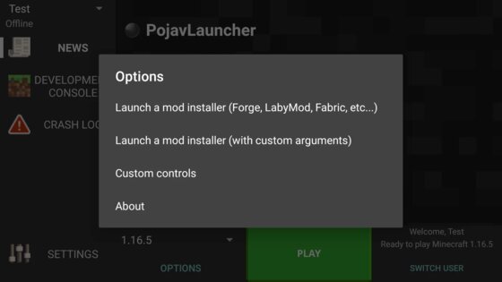 PojavLauncher 20230928. Скриншот 3