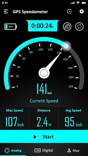 GPS спидометр одометр 2.5.3. Скриншот 2