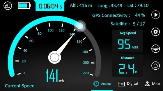 GPS спидометр одометр 2.5.3. Скриншот 5