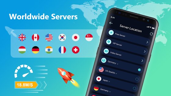 VPN Free 2.3.2.8. Скриншот 5
