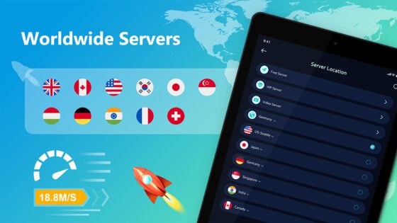 VPN Free 2.3.2.8. Скриншот 10