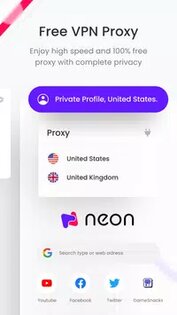 NEON Browser 1.0.13. Скриншот 2