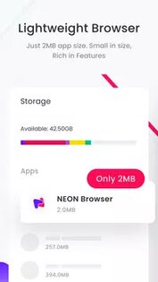 NEON Browser 1.0.13. Скриншот 5