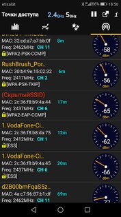WiFi Analyzer 5.9. Скриншот 5