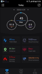 Lefun Health 2.9.0. Скриншот 1