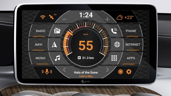 AGAMA Car Launcher 4.1.0. Скриншот 3