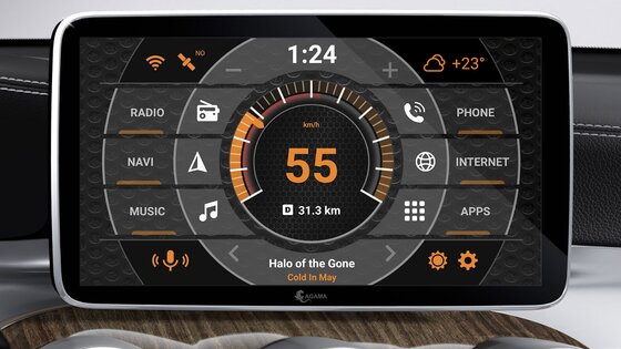 AGAMA Car Launcher 3.3.0. Скриншот 3