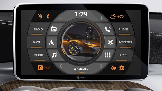 AGAMA Car Launcher 4.1.0. Скриншот 4