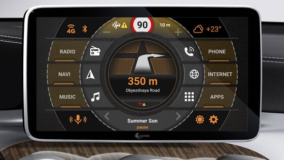 AGAMA Car Launcher 4.0.8. Скриншот 5