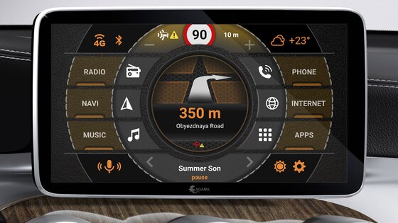 AGAMA Car Launcher 4.1.0. Скриншот 5
