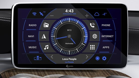 AGAMA Car Launcher 4.1.0. Скриншот 7