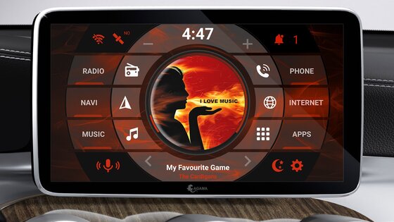 AGAMA Car Launcher 4.1.0. Скриншот 8